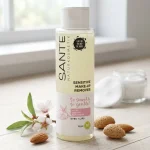 Demachiant bio pentru ochi sensibili și ten cu ulei de migdale, 110ml, Sante