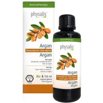 Ulei cosmetic de argan certificat ecologic Eco Garantie, Physalis, 100 ml