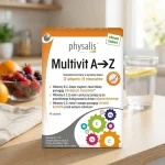 Complex multivitamine și minerale chelatate A-Z, 45 tablete, Physalis