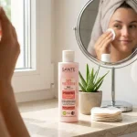 Toner natural calmant cu probiotice și migdale, 125 ml, Sante Skin Protection