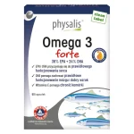 Omega-3 Forte ulei de pește, 60 capsule, Physalis