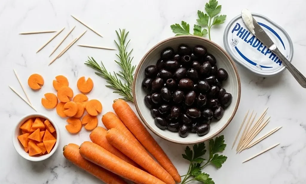 Pinguini cu măsline și cremă de brânză: aperitivul care cucerește orice masă de sărbători Pinguini cu măsline și cremă de brânză: aperitivul festiv care cucerește orice masă de sărbători