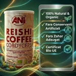 Cafea instant bio cu Reishi și Cordyceps, 100 g, ANI