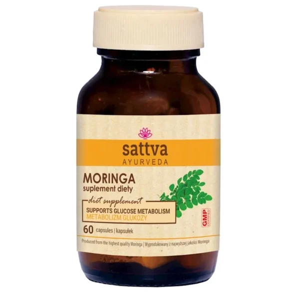 Extract de Moringa Oleifera, 450 mg, 60 capsule, Sattva