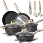 Set de oale cu înveliș de granit și inducție, 13 piese, Just Perfecto JL-32