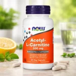 Acetyl-L-Carnitine 500 mg, NOW Foods, 50 Capsule vegane