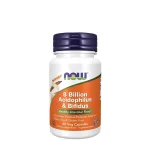 Probiotic 8 Billion Acidophilus and Bifidus, 60 capsule vegetale, Now Foods