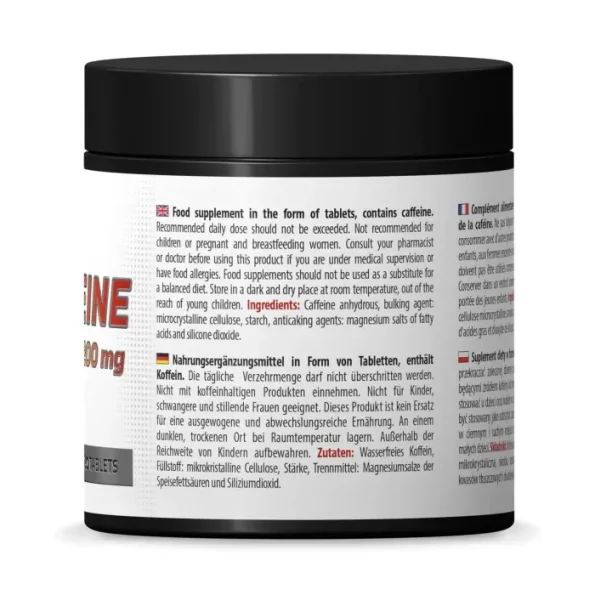 Caffeine, 200 mg, Skill Nutrition, 120 tablete