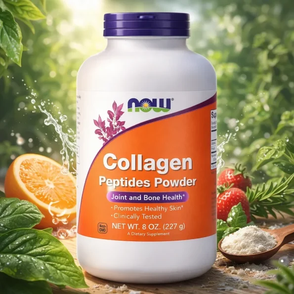 Peptide de colagen hidrolizat, 227 g, Now Foods