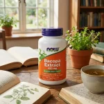 Extract de Bacopa 450 mg standardizat 40% Bacoside, NOW Foods, 90 capsule vegetale