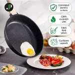 Set de oale cu înveliș de granit și inducție, 13 piese, Just Perfecto JL-32