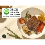 Set oale si cratite inductie 15 piese granit crem cu capac si accesorii Easy Cook and Clean JUST PERFECTO JL-779 - Casa si Bucatarie