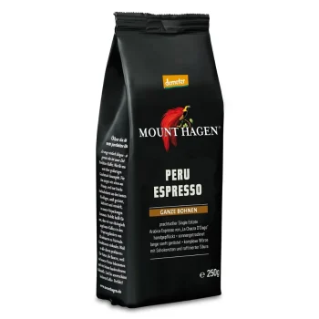 Cafea boabe arabica Peru Espresso Demeter, 250 g, Mount Hagen