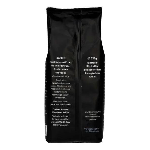 Cafea Arabica 100 % boabe de cafea din Fair Trade Bio 250 g Mount Hagen - Băuturi naturale sucuri