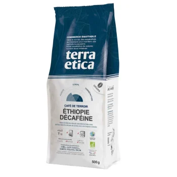 Cafea arabica decofeinizata 100% boabe de cafea Bio BIO 500 g Cafe Michel - Cafea verde proaspăt prăjită