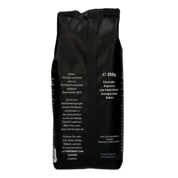 Cafea Arabica 100 % espresso Fair Trade Bio 250 g Mount Hagen - Băuturi naturale sucuri