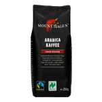 Cafea Arabica 100 % boabe de cafea din Fair Trade Bio 250 g Mount Hagen - Băuturi naturale sucuri